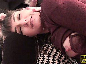 Fingerfucked slave bi-atch punished by her maledom